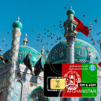 Sim Du Lịch Afghanistan 15 Ngày Tốc Độ Cao
